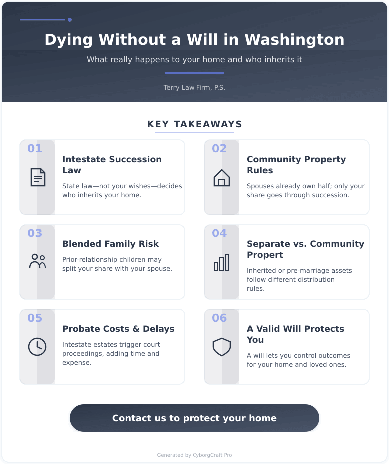 What Happens to Your Washington Home If You Die Without a Will? (It’s Not What You Think)